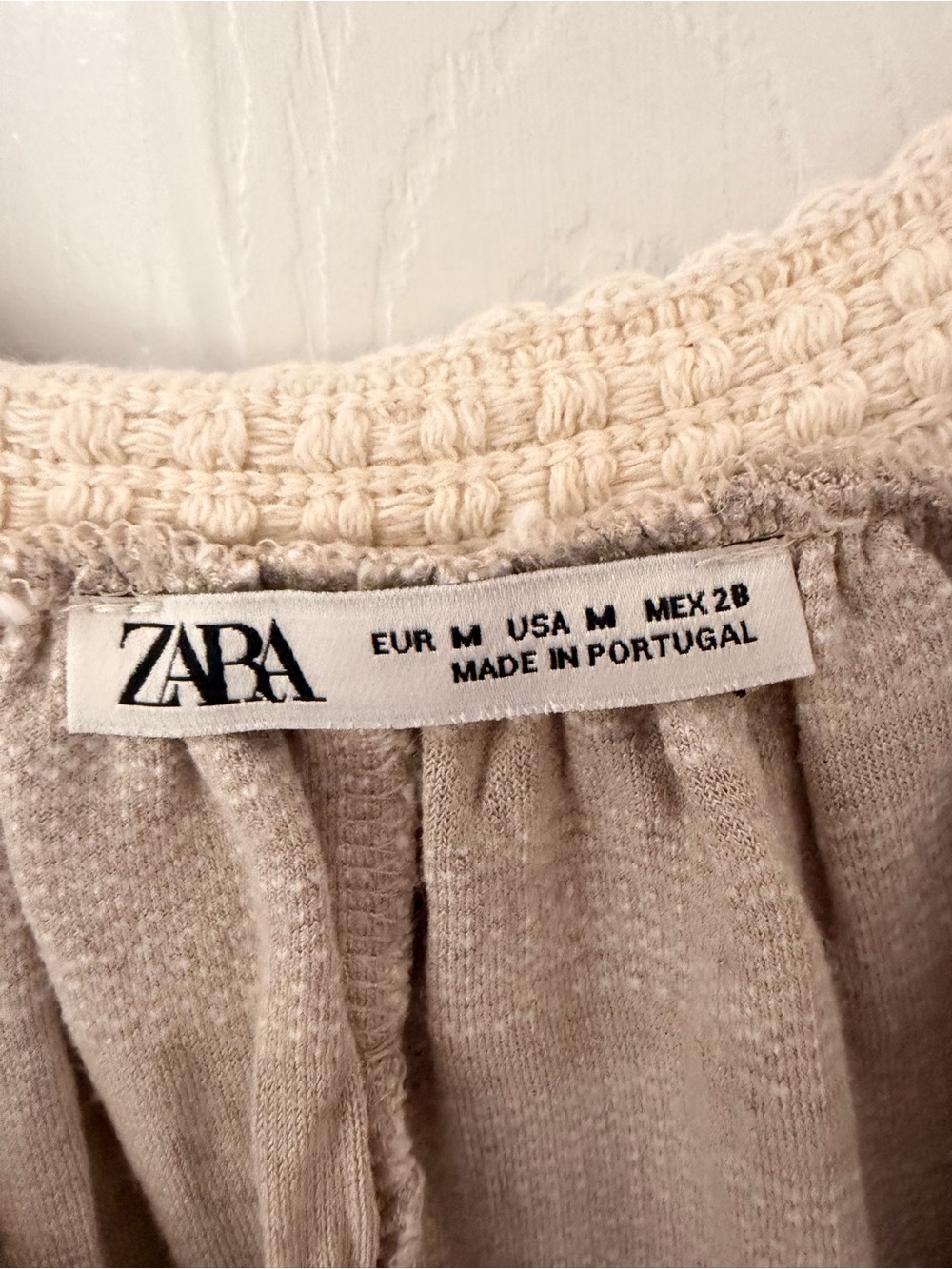 Zara Maxi Dress Bohemian Asymmetric Beige Ruffle Flowy Summer Unusual Size M - Picture 6 of 8